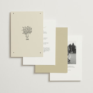 This is a vanilla wedding invitations with standard by Ani Somi called roses printing on signature in standard