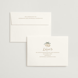This is a fairy tale wedding invitations with standard by Cass Loh called holidays ink doodles printing on signature in standard
