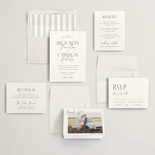 This is a silk wedding invitations with standard by Kelly Schmidt called arabilla overlap printing on signature in standard