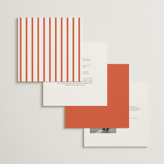 This is a scarlet wedding invitations with standard by Everett Paper Goods called garden view printing on signature in standard