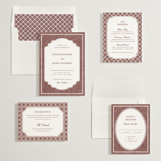 This is a chocolate wedding invitations with standard by Kelly Schmidt called summer linen printing on signature in standard