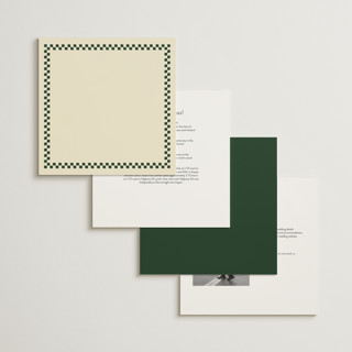 This is a pizzeria wedding invitations with standard by Ani Somi called trattoria printing on signature in standard