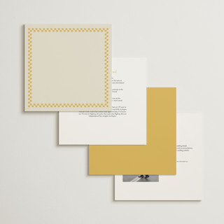 This is a citrus wedding invitations with standard by Ani Somi called trattoria printing on signature in standard