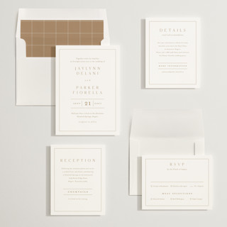 This is a wheat wedding invitations with standard by Stacey Meacham called warm affection printing on signature in standard