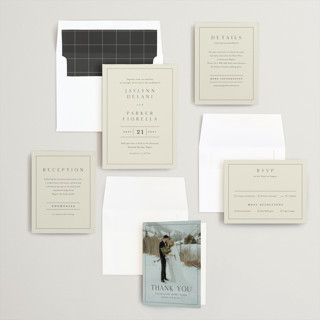 This is a ivory wedding invitations with standard by Stacey Meacham called warm affection printing on signature in standard