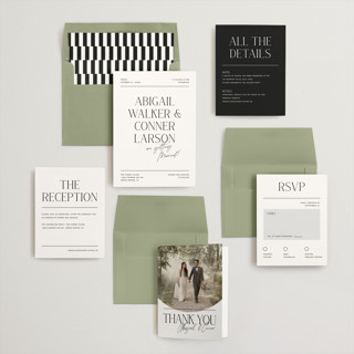 This is a fluff wedding invitations with standard by Pixel and Hank called martini printing on signature in standard