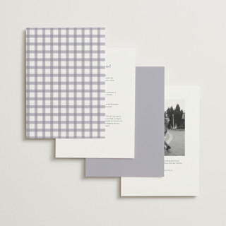 This is a lavender wedding invitations with standard by Leah Bisch called bow frame printing on signature in standard