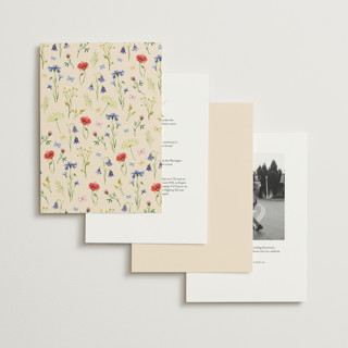 This is a champagne wedding invitations with standard by frau brandt called wildflower romance printing on signature in standard