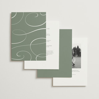 This is a sage wedding invitations with standard by Melanie Kosuge called sibonie printing on signature in standard