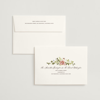 This is a sweet tea wedding invitations with standard by Sarah Knight called ornate printing on signature in standard
