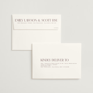 This is a fig wedding invitations with standard by Heather Cairl called clarity printing on signature in standard