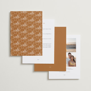 This is a earth wedding invitations with standard by Shiny Penny Studio called disney's mickey mouse tropical frame printing on signature in standard