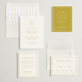 This is a citrus wedding invitations with standard by Ellen Schlegelmilch called callum printing on signature in standard