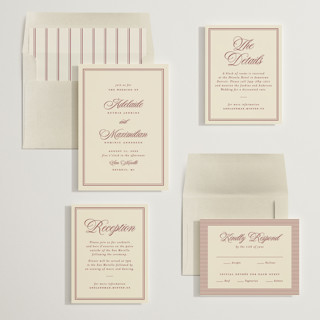 This is a burgundy wedding invitations with standard by Ellen Schlegelmilch called museo printing on signature in standard