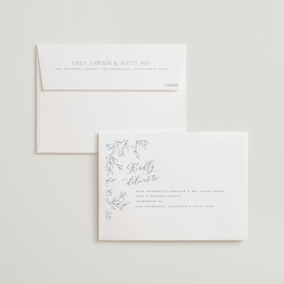 This is a mineral wedding invitations with standard by Oscar and Emma - Karly Depew called love beyond measure printing on signature in standard