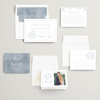 This is a mineral wedding invitations with standard by Oscar and Emma - Karly Depew called love beyond measure printing on signature in standard