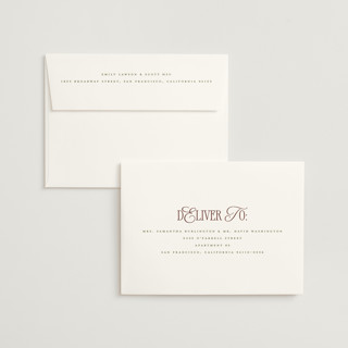 This is a poppy wedding invitations with standard by Morgan Kendall called bloom printing on signature in standard