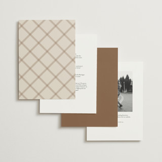 This is a nutmeg wedding invitations with standard by chocomocacino called krytharaki printing on signature in standard