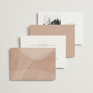 This is a terracotta wedding invitations with standard by Kelly Schmidt called overlap printing on signature in standard
