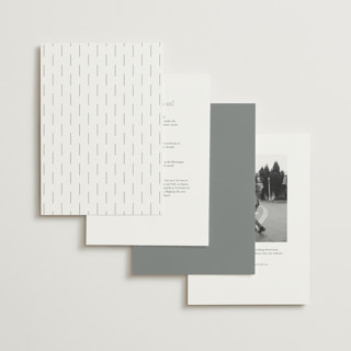This is a charcoal wedding invitations with standard by Baumbirdy called floral type arch printing on signature in standard