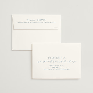 This is a ocean wedding invitations with standard by Kelly Schmidt called victoria printing on signature in standard