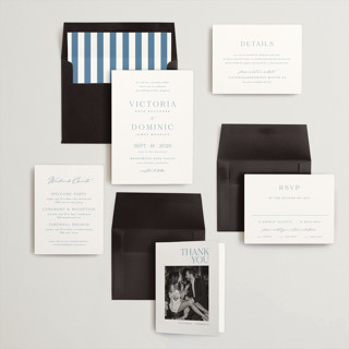 This is a ocean wedding invitations with standard by Kelly Schmidt called victoria printing on signature in standard
