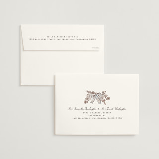 This is a siena wedding invitations with standard by Chris Griffith called a wedding in low country printing on signature in standard