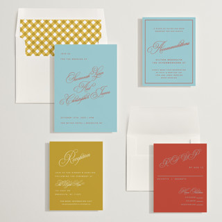This is a sky wedding invitations with standard by Kelly Watkins called vivid printing on signature in standard