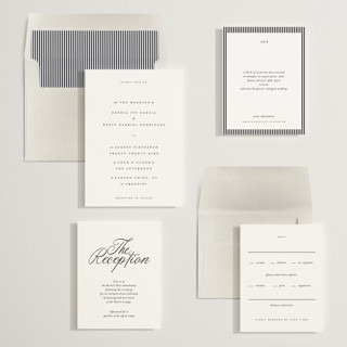 This is a snow wedding invitations with standard by Blustery August called tarte tatin printing on signature in standard