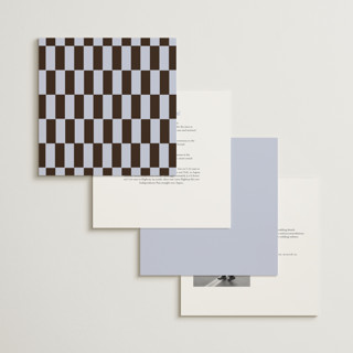 This is a blues wedding invitations with standard by Helena Vitto called the eternal printing on signature in standard