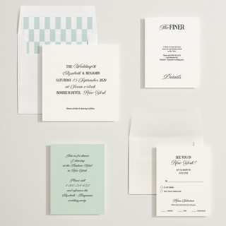 This is a onyx wedding invitations with standard by Helena Vitto called the eternal printing on signature in standard