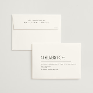 This is a daydream wedding invitations with standard by Pixel and Hank called all type printing on signature in standard