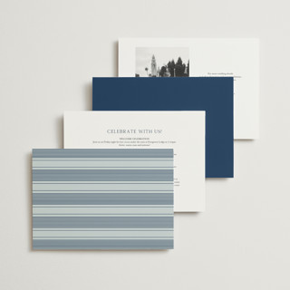 This is a sky wedding invitations with standard by Kelly Schmidt called landscape script printing on signature in standard