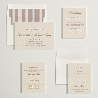 This is a linen wedding invitations with standard by Kelly Schmidt called landscape script printing on signature in standard