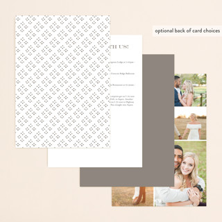 This is a ash wedding invitations with standard by Megan Davis called field printing on signature in standard