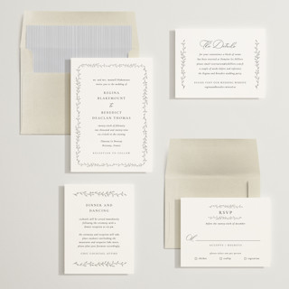 This is a stone wedding invitations with standard by chocomocacino called cramique printing on signature in standard