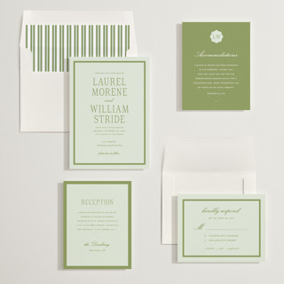 This is a forest wedding invitations with standard by Sara Hicks Malone called dewberry printing on signature in standard