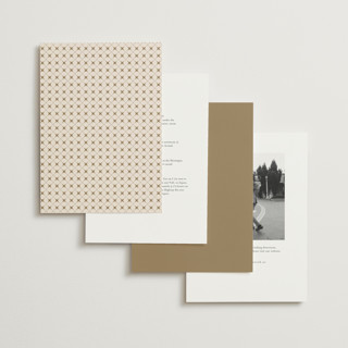 This is a pearl wedding invitations with standard by Leah Bisch called sprigs of joy printing on signature in standard