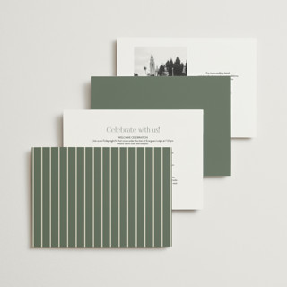 This is a eucalyptus wedding invitations with standard by Katharine Watson called floral diamond printing on signature in standard