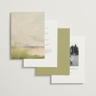 This is a meadow wedding invitations with standard by Holly Whitcomb called bluestem fields printing on signature in standard