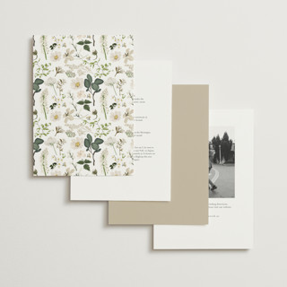 This is a opal wedding invitations with standard by Susan Moyal called lilac bloom printing on signature in standard