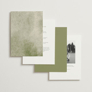 This is a spring wedding invitations with standard by Petra Kern called monogrammed printing on signature in standard