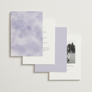 This is a mauve wedding invitations with standard by Creo Study called nilgiri printing on signature in standard