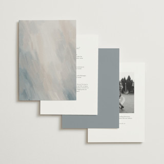 This is a cotton wedding invitations with standard by Jennifer Postorino called align printing on signature in standard