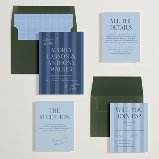 This is a deep wedding invitations with standard by Pixel and Hank called ambrosial printing on signature in standard