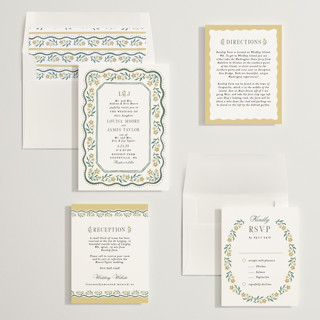 This is a sunflower wedding invitations with standard by Alethea and Ruth called sweet vintage printing on signature in standard