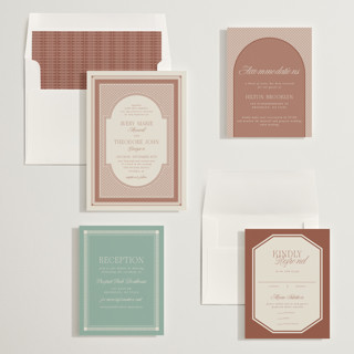 This is a cappuccino wedding invitations with standard by Kelly Watkins called literary printing on signature in standard