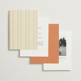 This is a apricot wedding invitations with standard by Emily Miranda called romantic tropical wedding printing on signature in standard