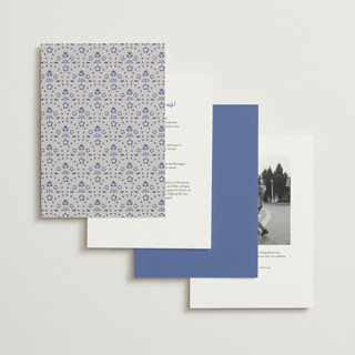 This is a royal blue wedding invitations with standard by Itsy Belle Studio called vienes printing on signature in standard