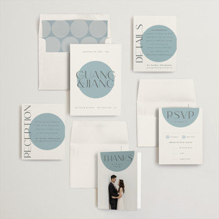 This is a porcelain wedding invitations with standard by Hudson meet Rose called unity printing on signature in standard